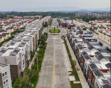 Red de fibra óptica monomodo en campus residencial