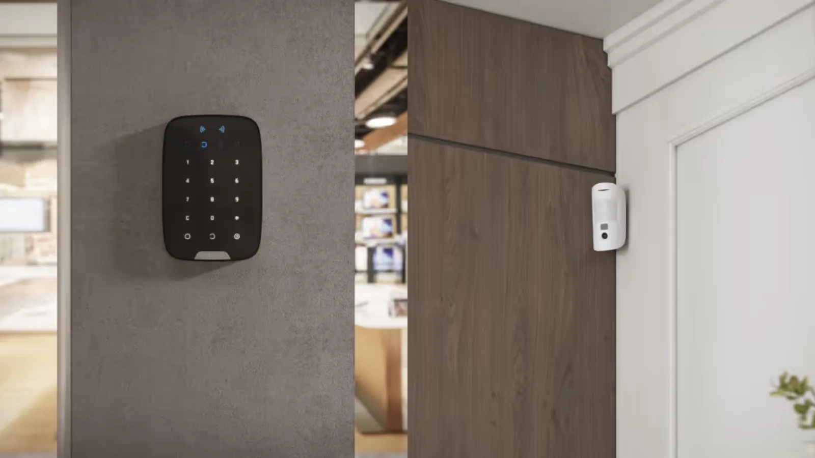 Sistema de alarmas contra intrusión Ajax instalado por DISEP